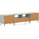  LED TV kabinet BREDA 3 kom. Betonska siva Konstruirano drvo | shoptok.hr