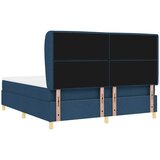  s opruga kutije s madracem Plava 200 x 180 cm tkanina | shoptok.hr