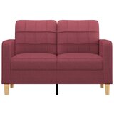  Dvosjed od tkanine crvena boja vina 120 cm | shoptok.hr