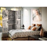  Paravan u 3 dijela - Vintage Newspapers [Room Dividers] 135x172 | shoptok.hr