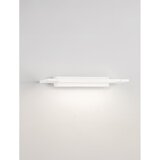 Nova Luce Mat bela aluminijasta LED stenska svetilka Livo – | Shoptok.si
