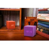 Gingko Electronics Vijolična LED budilka Gravity Cube | Shoptok.si