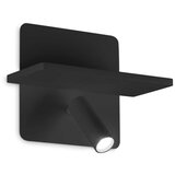 Ideal Lux led zidno spot svetlo piano LED/10W/230V cri 90 usb crna | Eponuda.com