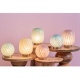 Leitmotiv Svijetlo ružičasta stolna lampa sa staklenim sjenilom (visina 17 cm) Summer Globe – | shoptok.hr