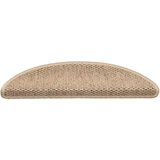  Samoljepljivi otirači za stepenice 15kom 56x17x3cm boja pijeska | shoptok.hr