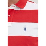 Polo Ralph Lauren Pamučna polo majica boja: crvena, s uzorkom | shoptok.hr