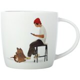 Maxwell williams Bela porcelanasta skodelica 400 ml Cafe Waiting – | Shoptok.si