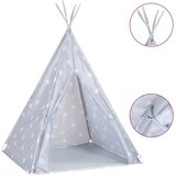  Dječji šator tipi od poliestera s torbom sivi 115x115x160 cm | Eponuda.ba
