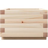  Vrtna sadilica 40x40x26,5 cm od masivne borovine | shoptok.hr