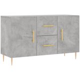 Maison Chic Komoda - Predalnik betonsko siva 100x36x60 cm inženirski les, (21721586) Cene