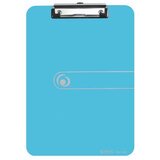 Herlitz Ploča podložna PVC, sa štipaljkom, A4, Easy orga to go, , prozirno plava | shoptok.hr