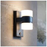 Eglo Atollari vanjska zidna/2, led, 2x6w, alu gus/antracit | shoptok.hr