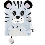  DNEVNIK S KLJUČEM A5 96L MY LITTLE FRIEND SNOW TIGER 7757 | Shoptok.si
