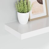  Plutajuće zidne police 4 kom bijele 40 x 23 x 3,8 cm MDF | Eponuda.com