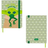  Stars wars the mandalorian yoda child A5 faux-leather notebook | shoptok.hr