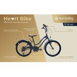  Dječji bicikl 20" Heart Bike crno-zlatni | shoptok.hr