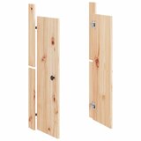  Vanjska kuhinjska vrata MEPPEL 2 kom 50 x 9 x 82 cm masivna borovina | shoptok.hr