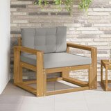  Srednji zunanji kavč Poliester Bela, (5000240818) | Shoptok.si