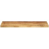 Stolna ploča 90x40x2,5 cm pravokutna masivno grubo drvo manga | shoptok.hr