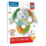 Clementoni Baby Lovely Soft Bunny Rattle ropotuljica 1 kos Cene