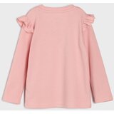 Sinsay Pamučna Majica s Volanom i Printom Minnie Mouse | shoptok.hr