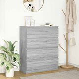 vidaXL Komoda siva sonoma 80x35x99 cm inženirski les Cene