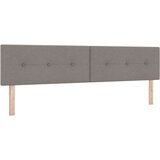  Postelja boxspring z vzmetnico Taupe 200 x 200 cm blago, (5000127228) | Shoptok.si