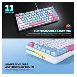 Fantech tastatura mehanička gaming MK612 atom x83 ame bela (rosie switch) | Eponuda.com