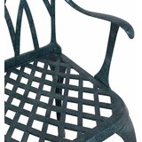  Vrtna stolica 2 pcs Zelena 53 x 51 x 88,5cm Aluminij | shoptok.hr