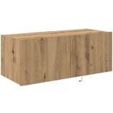 TV Zidni Kabinet s LED Osvjetljenjem Umjetni Hrast 80x35x31 cm | shoptok.hr