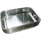 aluminijska posuda za roštilj (22,5 x 15,7 x 4,5 cm, 10 Kom.)