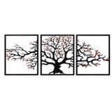 WALLXPERT Zidna dekoracija Drvo 48, 40 x 49 x 1,5 cm, Šareno | Eponuda.ba