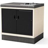 Tuozi Kitaway Modul - plinski gorilnik PGF31G-1 z vrati s spodnjo blendo - siva | Shoptok.si