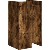  Komoda boja dimljenog hrasta 45x35x75 cm konstruirano drvo Slike