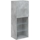 vidaXL TV ormarić s LED svjetlima siva boja betona 40 5x30x102 cm | shoptok.hr