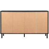 Livetastic KOMODA, črna, hrast artisan | Shoptok.si