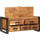vidaXL Stolić za kavu 90x50x38 cm od solidnog bagremovog drva | shoptok.hr