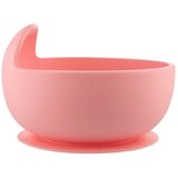 Canpol babies siliconska cinija sa prijanjajucim dnom 330 ml pink ( 51/400_pin ) | Eponuda.com
