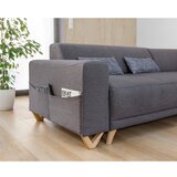 Miuform Siva sklopiva/s prostorom za odlaganje kutna garnitura (s desnim kutom/u obliku slova L) Classy Sophie – | shoptok.hr