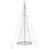  LED božićno drvce s 455 LED svjetlima Šareni 399 cm Metal | shoptok.hr