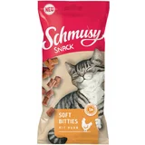 Schmusy Snack Soft Bitties - Piščanec (8 x 60 g)