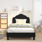  za djecu s uzglavljem Crna 80 x 200 cm Baršun | shoptok.hr
