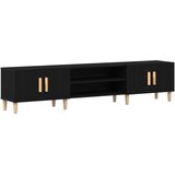 TV ormar Crni hrast 180 x 31,5 x 40 cm Konstruirano drvo | Eponuda.ba