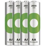 Gp polnilna baterija AA-2600 mAh Ni-Mh 4 kom Cene