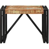 Maison Chic Kava miza - kavna mizica - Nizka mizica Multicolor 50x50x35 cm Masivni les Reclaimed, (21754928) | Shoptok.si