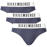 Bikkembergs Muški Plavi Slip - Tri-Pakiranje | shoptok.hr