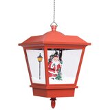  Božićna viseća svjetiljka s Djedom Mrazom LED 27 x 27 x 45 cm | shoptok.hr