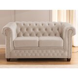 Ropez Bež baršunasti sklopiva sofa 148 cm York Blik – | shoptok.hr