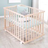 Roba Putni krevetić s podesivom visinom/na kotačićima 75x100 cm u prirodnoj boji Style – | shoptok.hr