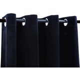  Zavjese za zamračivanje 2 kom baršunaste crne 140 x 245 cm | shoptok.hr